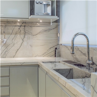 Yosemite Falls Quartzite Kitchen Countertops