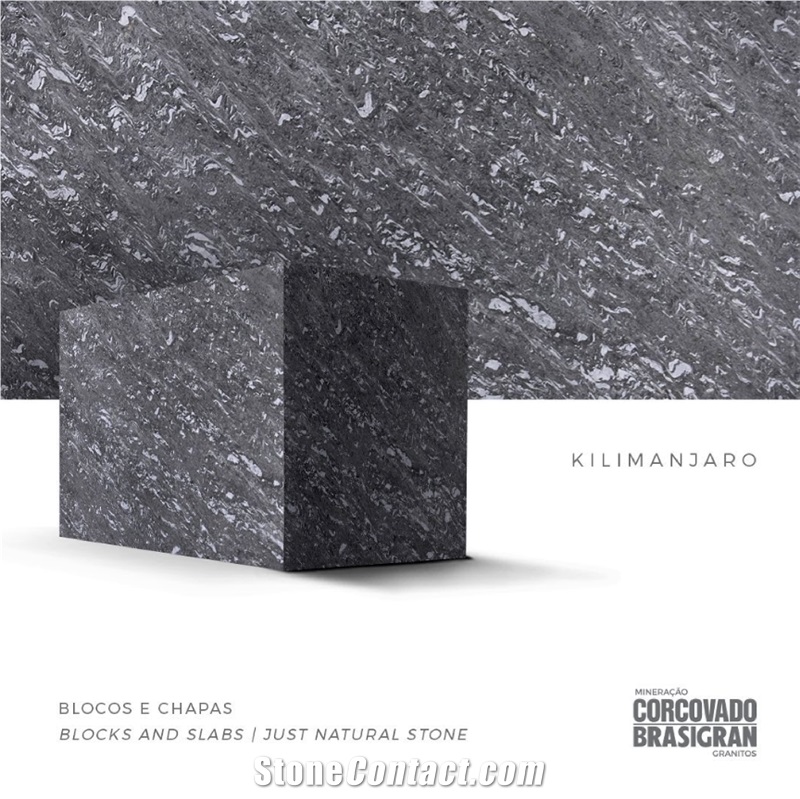 Kilimanjaro Black Granite Quarry