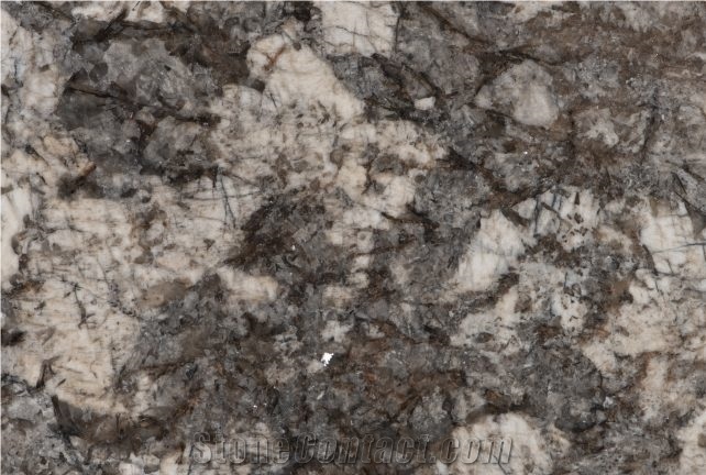 Magnific Dark Granite Quarry