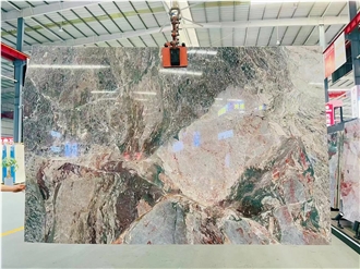 Four Season Green Marble Slabs