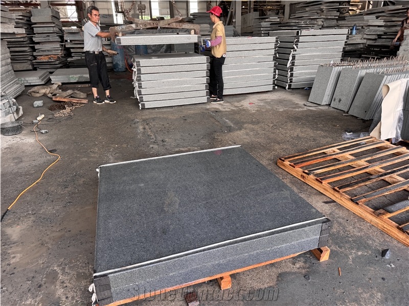 G654  Grey Granite Steps For Outdoor