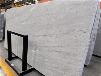 Greyish Cream Travertine Big Slabs