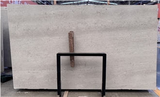 Greyish Cream Travertine Big Slabs