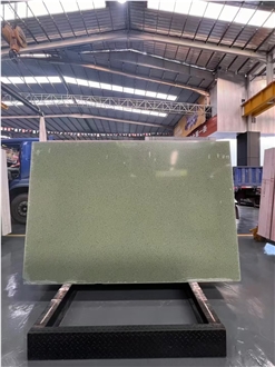 Green Terrazzo  Terrazzo Slabs For Hotel Flooring