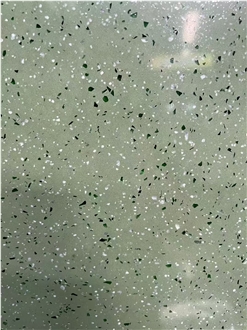 Green Terrazzo  Terrazzo Slabs For Hotel Flooring