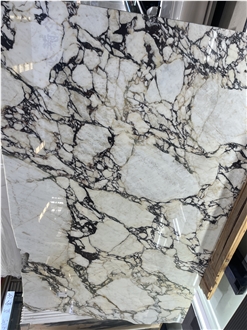 Luxury Italian Marble Tiles Calacatta Viola Flooring Tile