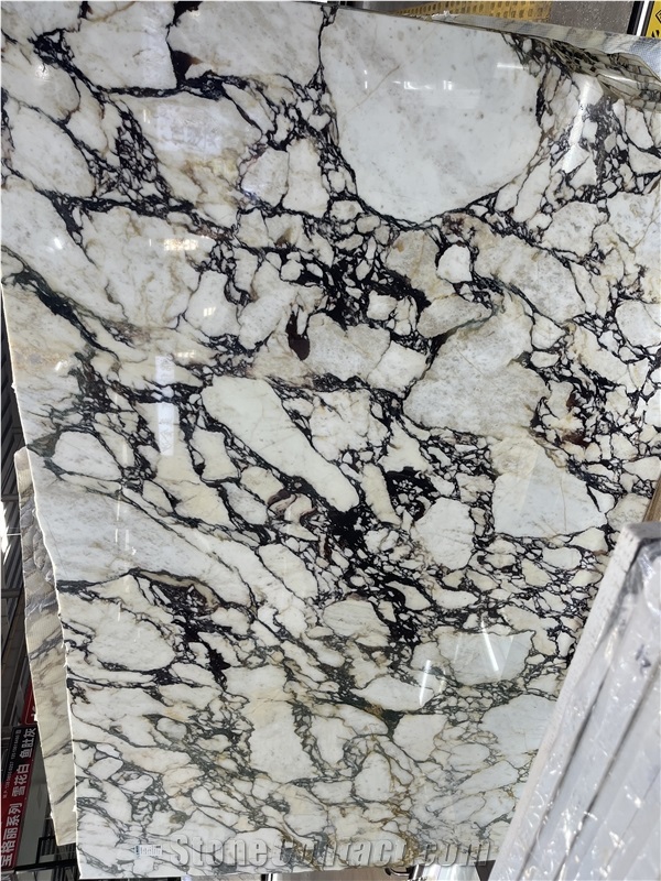 Luxury Italian Marble Tiles Calacatta Viola Flooring Tile