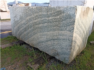 Vert De Estours Marble Blocks From Our Quarry