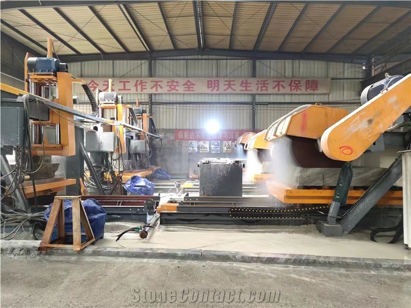Automatic Curbstone Cutting Machine Line