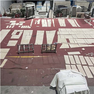 Italy Navona Travetine Slabs Polished