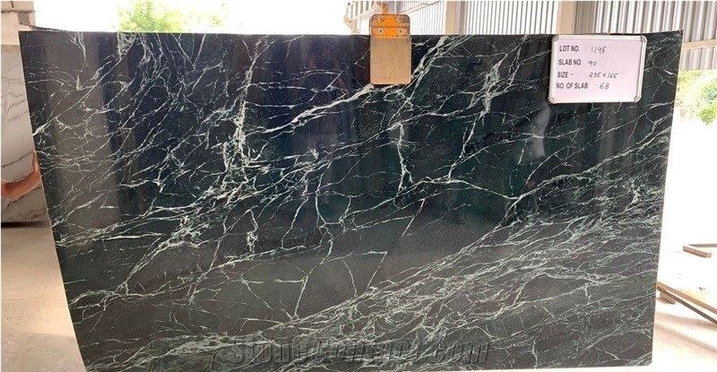 Spider Green Marble Slabs