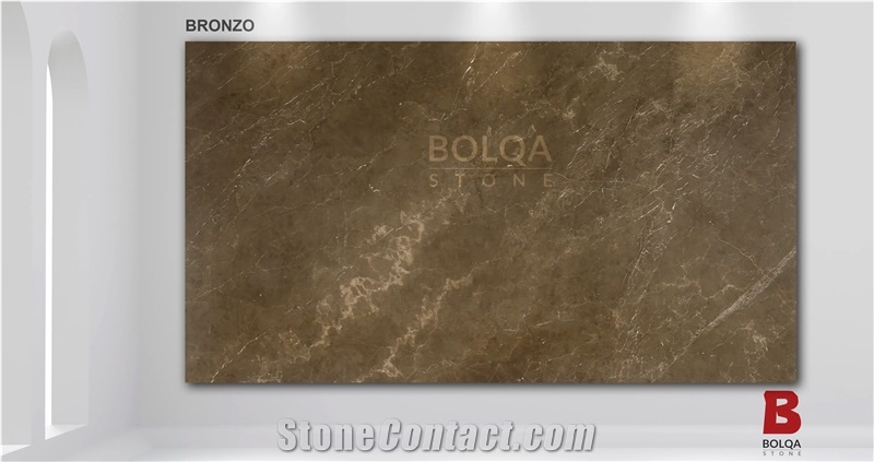 Iran Brown Marble Slabs  - Bronze Armani Marble Slabs