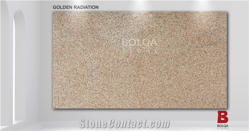 Iran Gold Granite Slabs - GOLDEN RADIATION - Mahabad Granite