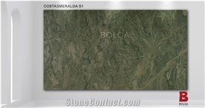 Iran Green Granite Slabs - Costa Esmeralda Granite