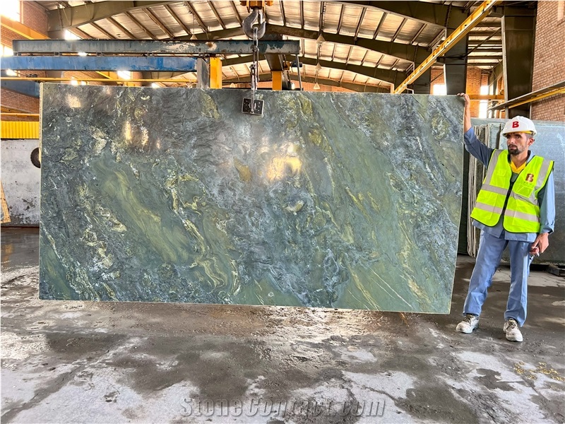 Iran Green Granite Slabs - URANUS Abrangi Granite