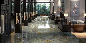 Iran Green Granite Slabs - URANUS Abrangi Granite