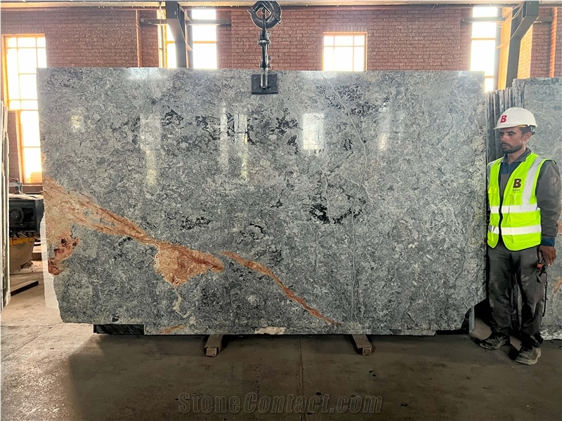 Iran Grey Blue Onyx Slabs - TURAN