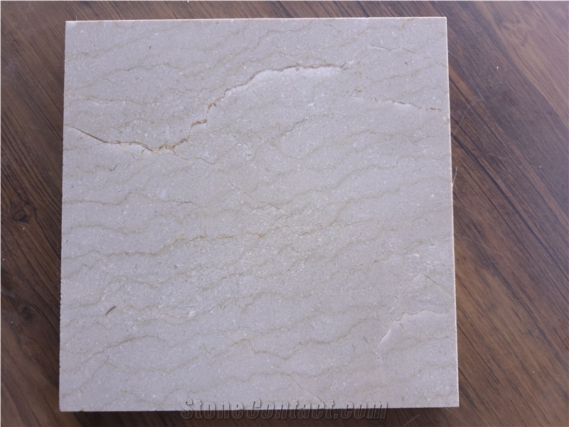 Iran White And Gold Marble Tiles -- KHOY S2