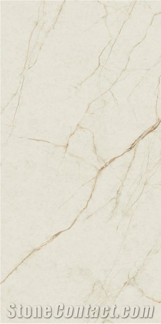 Gold Silk Exqusite Jade Beige Sintered Stone Slabs For Floor