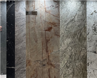 Azure Blue Quartzite Polished Slabs