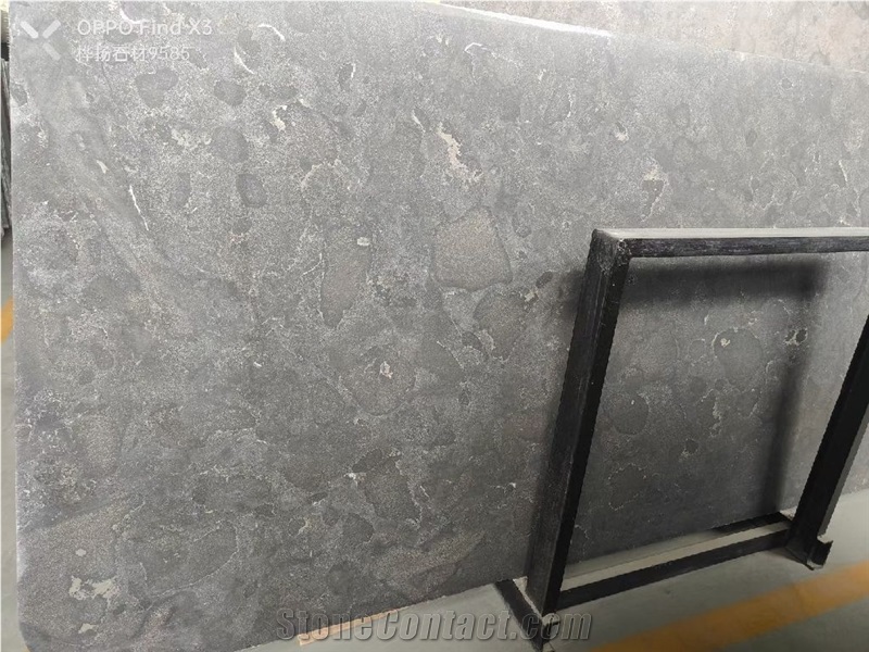 Natural Blue Stone Slabs For Wall Cladding