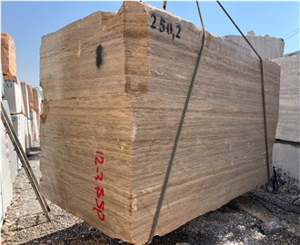 Noce Travertine  Blocks