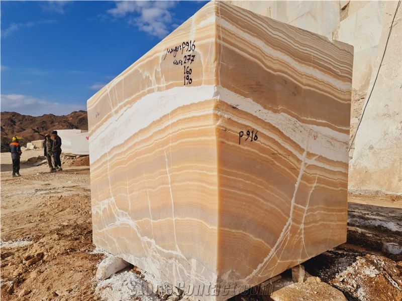 Orange Onyx Blocks