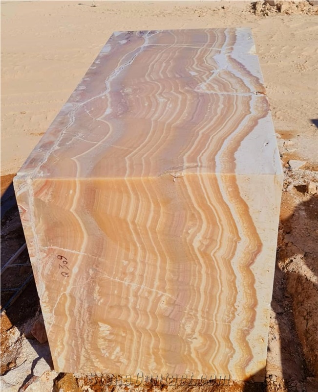 Orange Onyx Blocks
