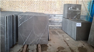 Pietra Grey Marble Slab Tiles
