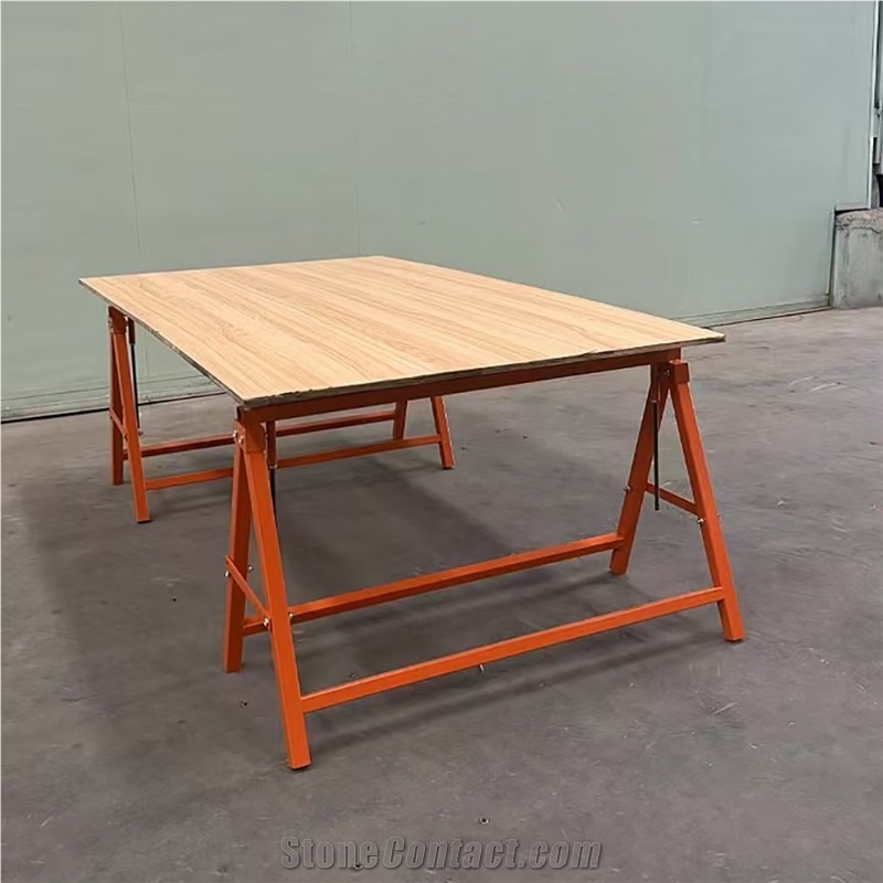 Fabrication Stand High Low Adjustabled Stone Working Table