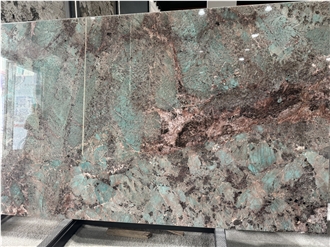 Brazil Amazon Green Quartzite Luxury Stone Slabs