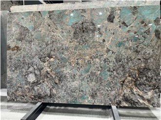 Brazil Amazon Green Quartzite Luxury Stone Slabs