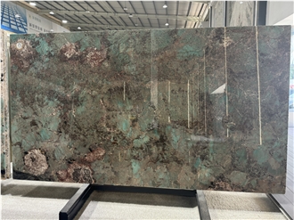 Brazil Amazon Green Quartzite Luxury Stone Slabs