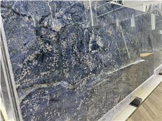 Brazil Azul Bahia Granite Luxury Stone Tiles For Wall