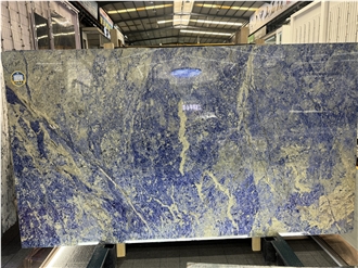 Brazil Azul Bahia Granite Luxury Stone Tiles For Wall