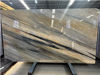 Brazil Colorado Quartzite Slabs, Colorful  Luxurystone Tiles