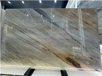 Brazil Colorado Quartzite Slabs, Colorful  Luxurystone Tiles