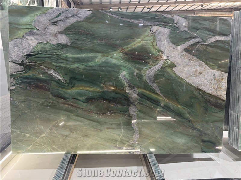 Brazil Patagonia Green Quartzite Luxurystone For Wall Tiles