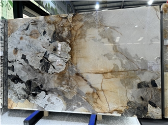 Brazil Patagonia Quartzite Back Light Feature Wall Slabs