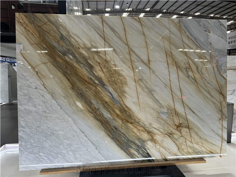 Italy Calacatta Gold Marble Slabs Hot Sale