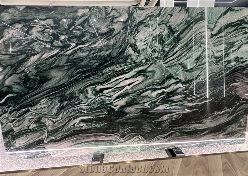Norway Verde Lapponia Quartzite Green Stone Big Slabs