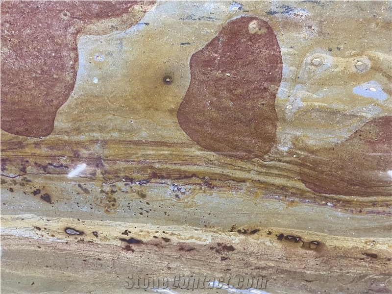 Apache Red Quartzite Wal Slabs 2Cm Thick