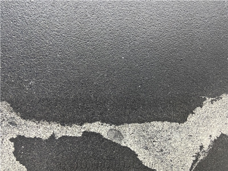 Black Forest Granite Slabs In Leather Surface