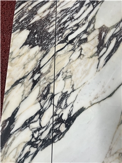 Calacatta Viola Marble Tiles For Wall TV Arched Background