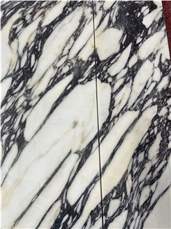Calacatta Viola Marble Tiles For Wall TV Arched Background