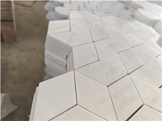 Carrara White Marble Mosaic Tiles For Wall And Floor