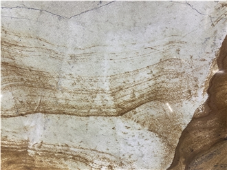 Glacial Eyes Quartzite Slabs For Wall Decoration