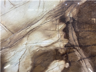 Golden Butterfly Quartzite Slabs 20Mm Polished Surface