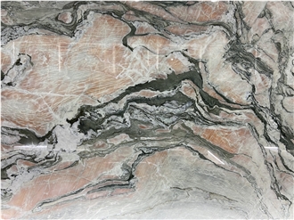 Luxury Calacatta Viola Pink Marble Slabs