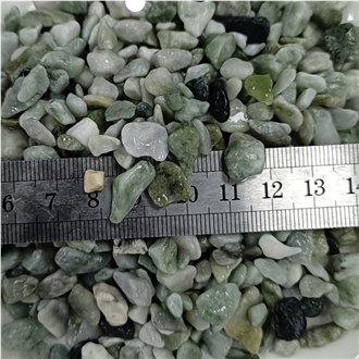 Light Green Marble Washed Crushed Stone,Green Gravel